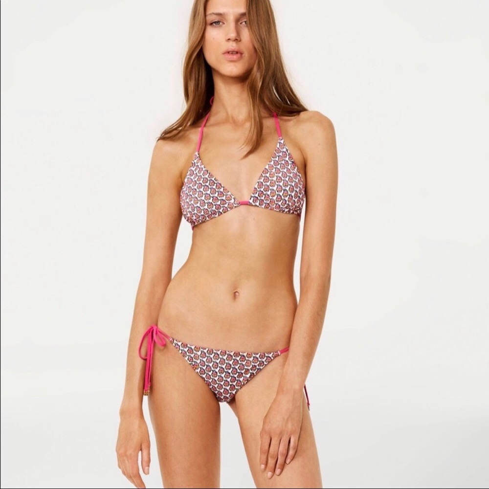 NWT 2 Piece Tory Burch Gabriella Printed Bikini